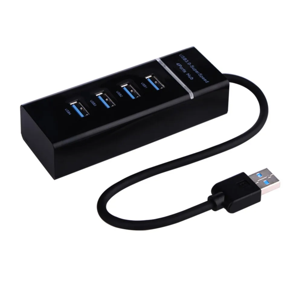 

4 Ports USB 3.0 Adapter With Power Charging And Switch Multiple USB Splitter Porta Panel USB3.0 USB3 USB Adapter