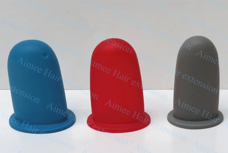 Free shipping three size Finger Protector,Cots for hair extension bonding Free shipping three size Finger Protector,Cots for hair extension bonding