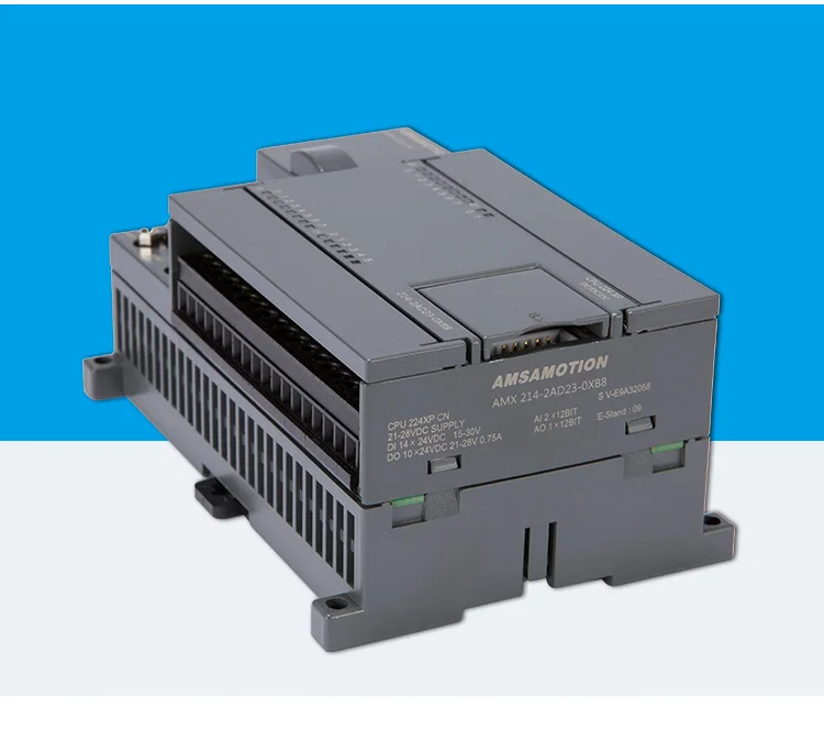 Акция! Amsamotion PLC S7-200CN CPU224XP 14I/10O 2AI 1AO AC/DC/RLY 6ES7 214-2BD23-0XB8 с PPI кабелем бесплатно