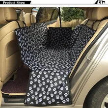 Водонепроницаемые чехлы для сидений для домашних животных, покрытие, задняя скамья, складной Оксфордский тканевый заднее сиденье, автомобильные Чехлы, поддержка всей продажи