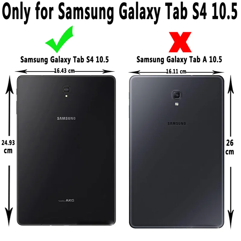 Премиум кожаный магнитный чехол для Samsung Galaxy Tab S4 10," T830 T835 чехол для планшета с застежкой и отделением для карт+ защитная пленка на экран+ подставка для ручек