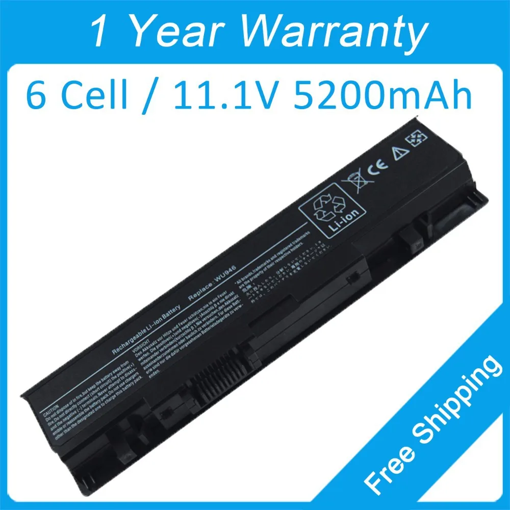 

5200mAh laptop battery for dell Studio 1555 1557 PW773 RM803 KM887 0WU960 KM898 KM901 A2990667 MT275 MT277 PW772