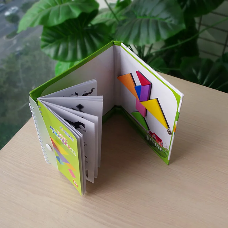 150 модели магнитных путешествий Tangram детская игрушка EVA Геометрическая головоломка для раннего развития интеллект настольная игра