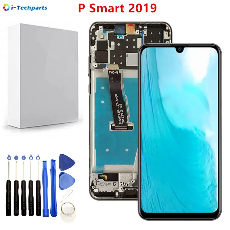 

6.21inch Original for Huawei P Smart 2019 LCD Display + Touch Screen Digitizer Assembly Repair Parts 10 point touch