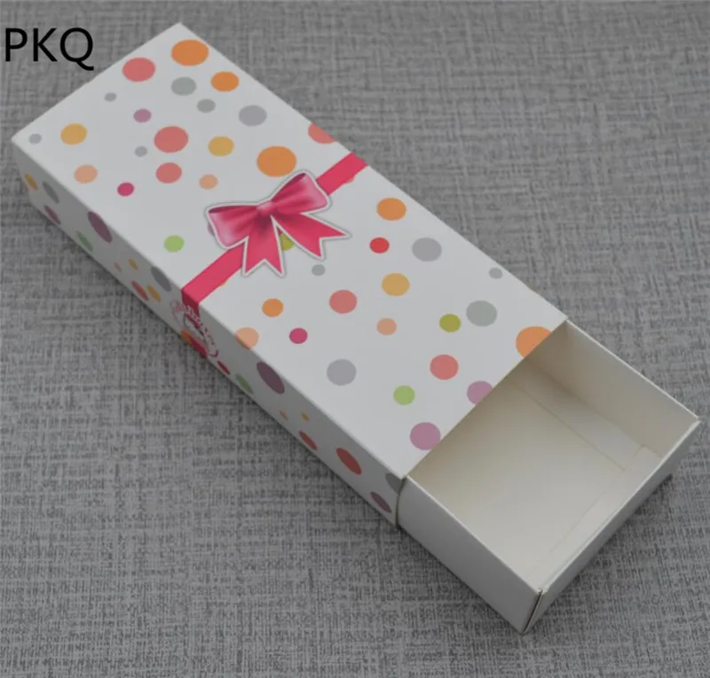 Download 22.5*9.5*4.5cm Bow printed colorful dots printed drawer ... Yellowimages Mockups