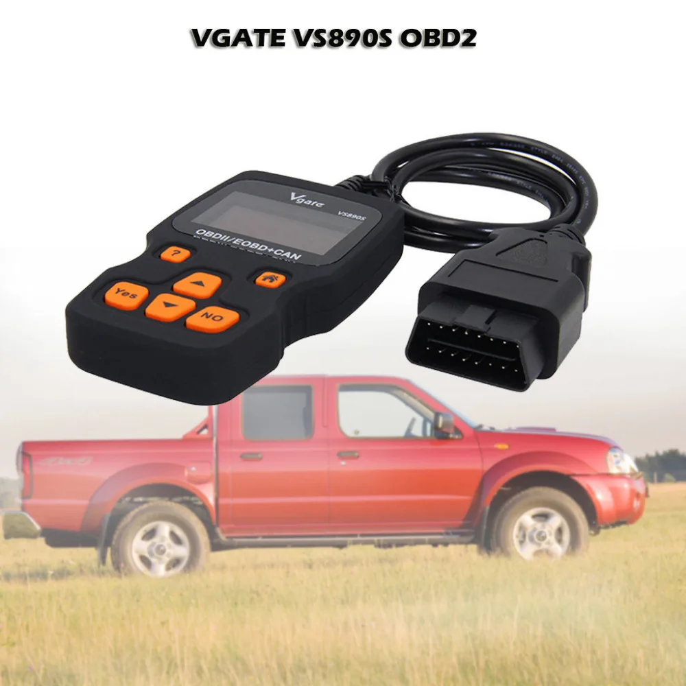 

VGATE VS890S OBDII OBD2 Car Fault Reader Code Card Scanner Diagnostic Tool