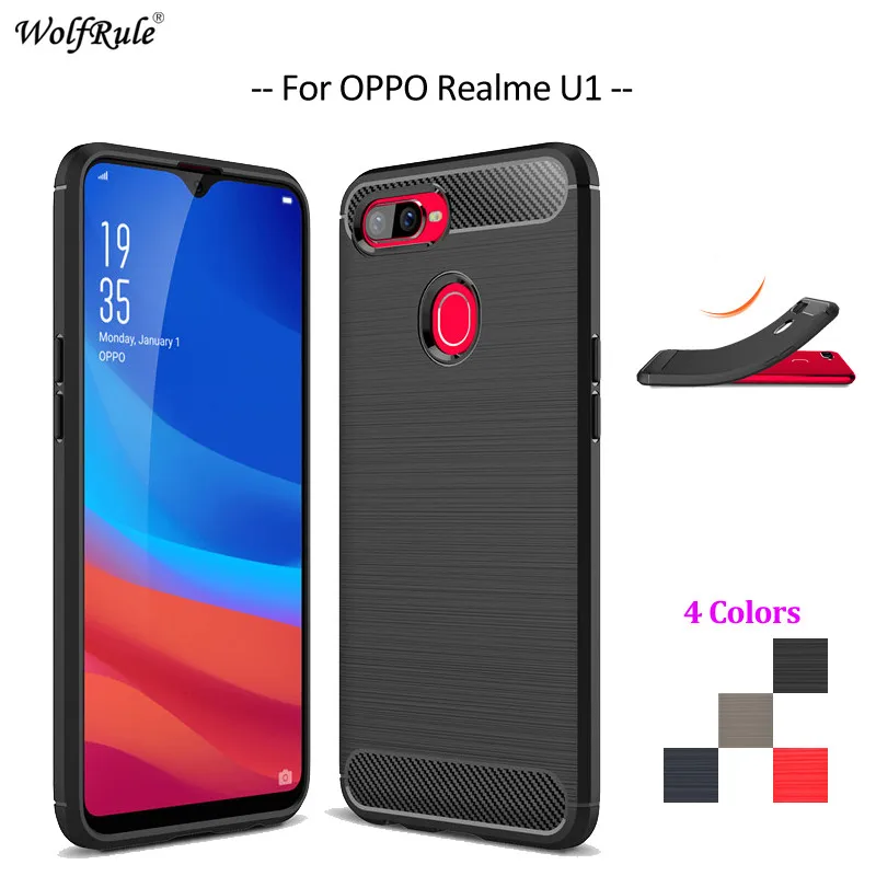 Carbon Fiber Phone Case For OPPO Realme U1 Case Soft TPU Back Cover For OPPO Realme U1 Rugged Protective Phone Bumper 6.3'' Carbon Fiber Phone Case For OPPO Realme U1 Case Soft TPU Back Cover For OPPO Realme U1 Rugged Protective Phone Bumper 6.3''