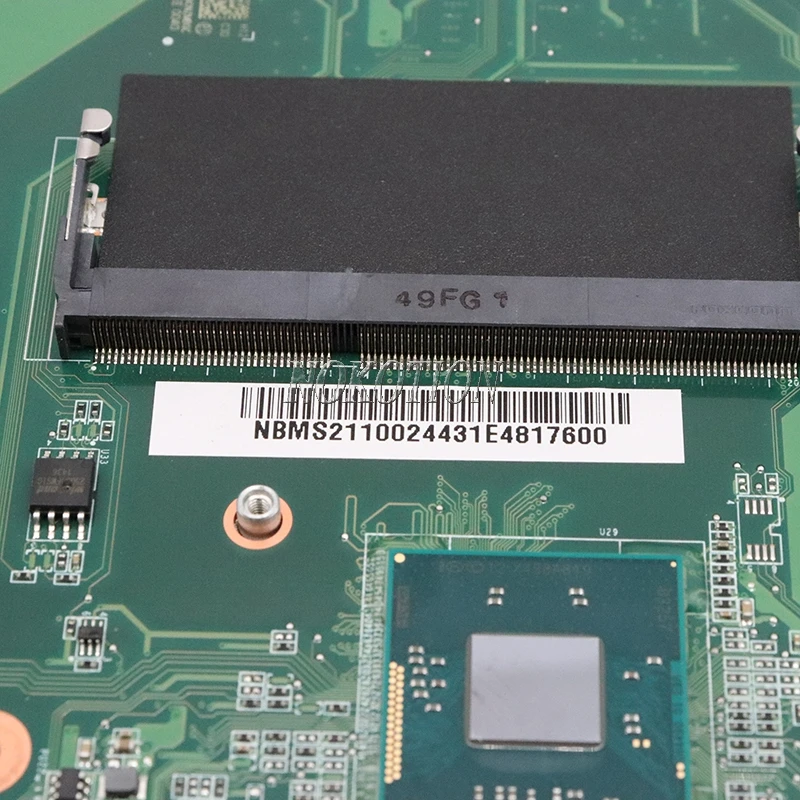 NOKOTION DA0ZYLMB6C0 REV C NBMS211002 NB. MS211.002 для acer aspire ES1-711 материнская плата cpu Встроенная DDR3 полный тест