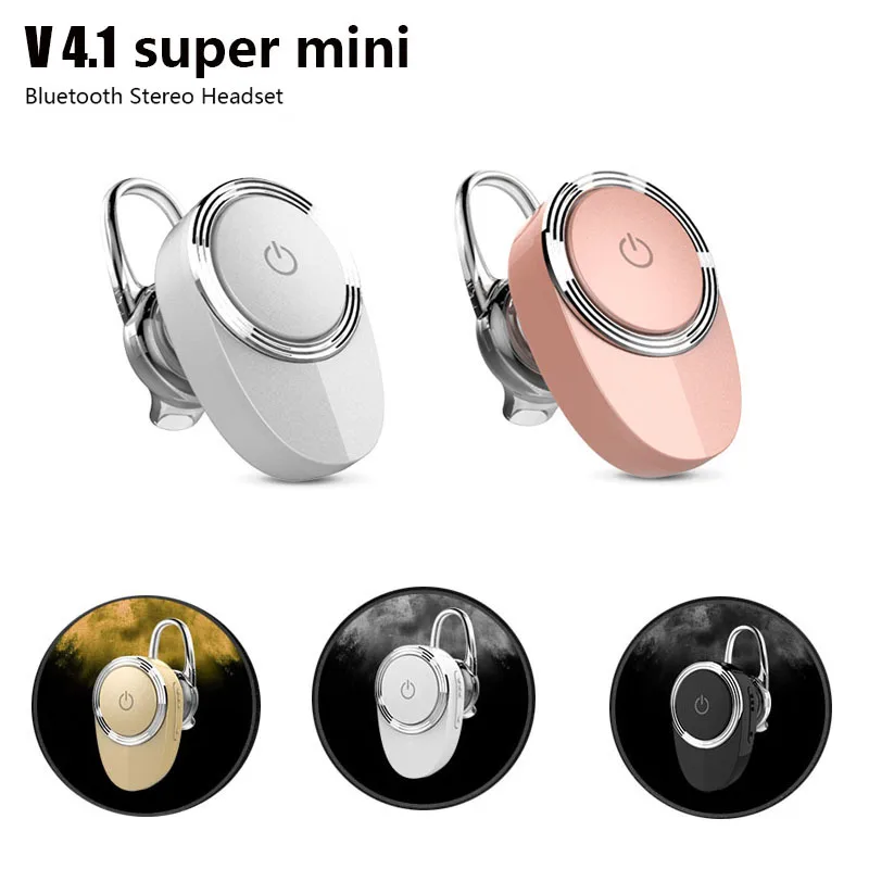 

Bluetooth V4.1 Super Mini Kulaklik Wireless Headphones Small Earphone Handfree for Driver Pk Bluedio Xiaomi for All Mobile Phone
