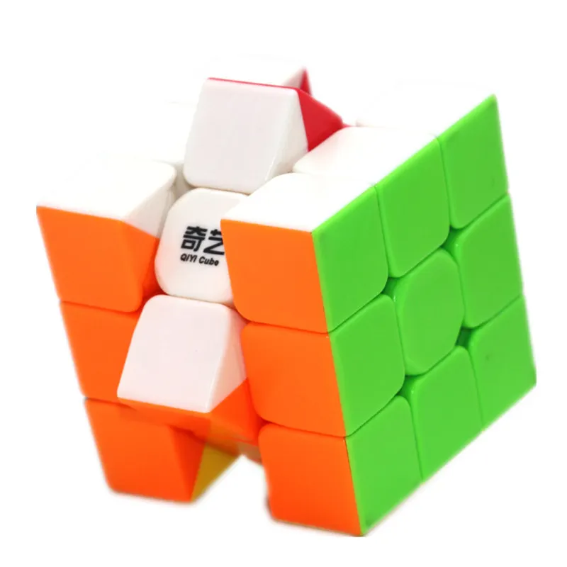 Qiyi воин W 5,7 см 3x3x3 Волшебные кубик рубика Скорость cube Пазлы 3 по 3 Скорость cube для детских развивающих Cubo Magico игрушки