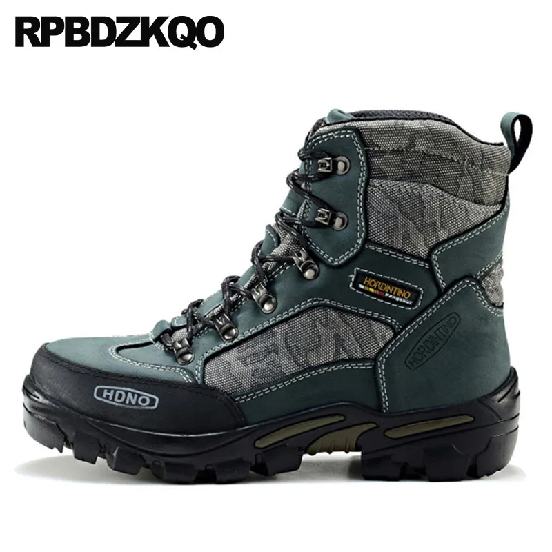 

designer shoes men high quality autumn outdoor canvas ankle boots casual waterproof patchwork short booties hiking lace up fall