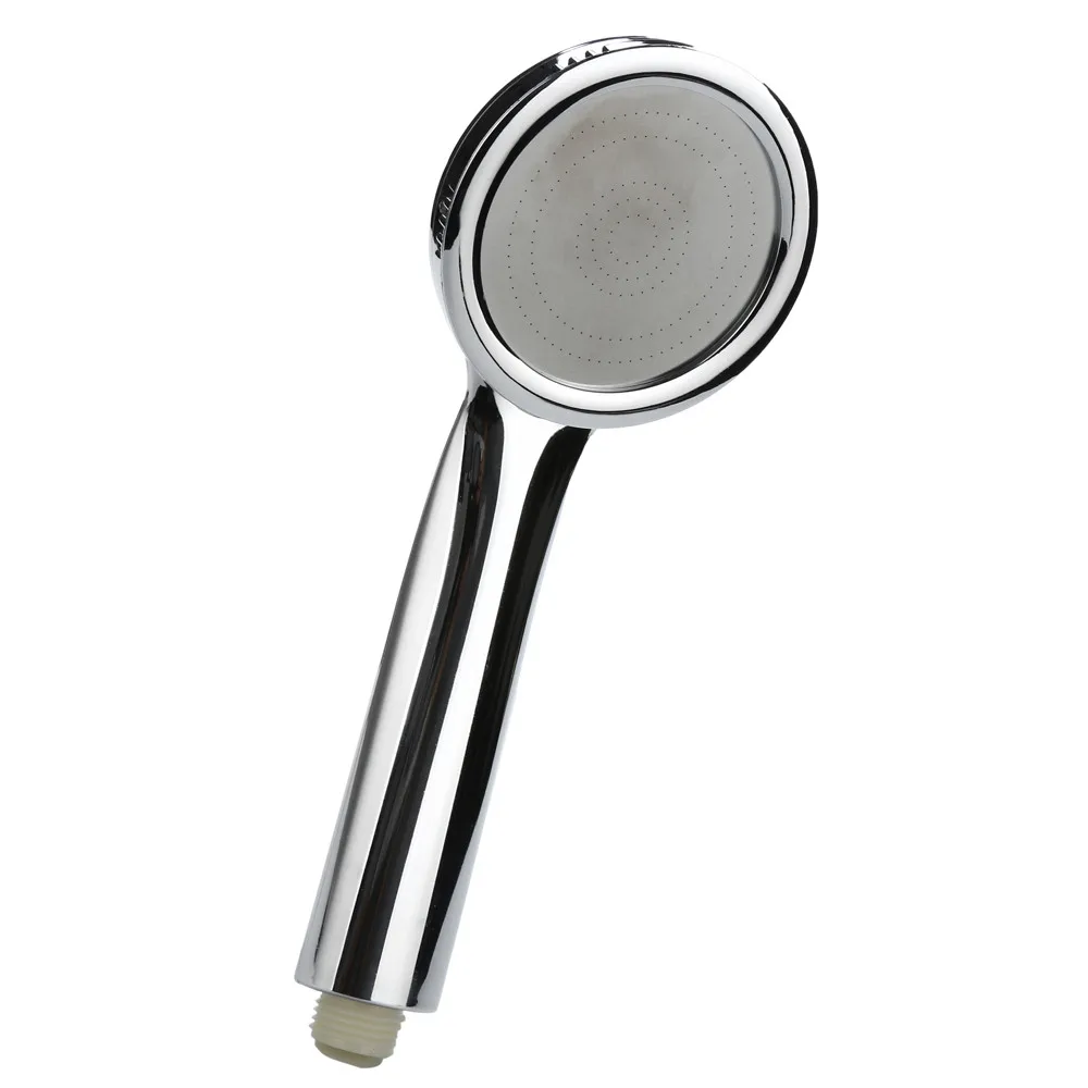 

Hot Sale Bathroom Products Water Shower Head Super Low Pressure Boosting Bath Saving Abs Chrome jet