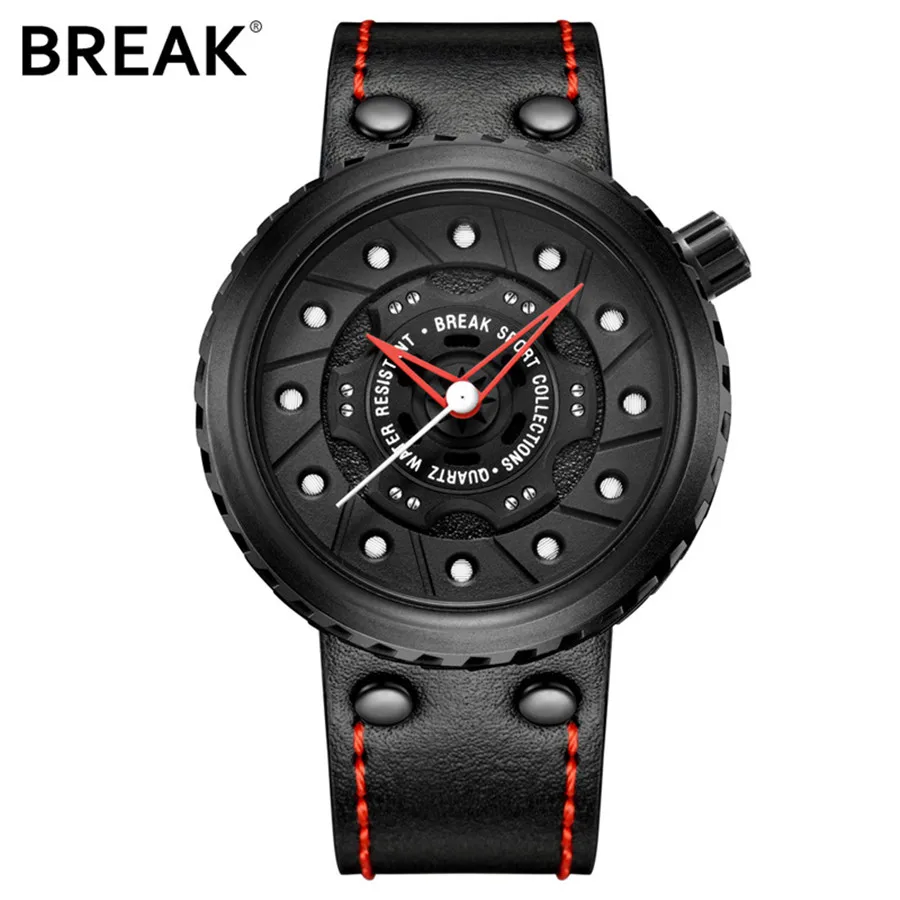 

Mens Watches Top Brand Luxury Analog Quartz Watch Men Wrist Watch Sport Male Clock Army Waterproof Leather Military 2018 NEW