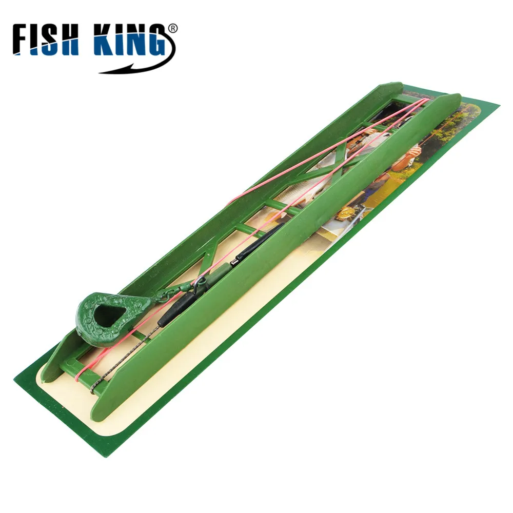 

FISH KING 30G/40G/50G/60G/70G Carbon Steel Hooks Lead Sinker Fall Not Bait Line Lure Carp Catfish Feeder Fishing Accessories