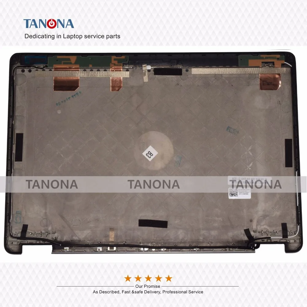 Для Dell широта 14 7000 E7470 чехол для ЖК-панели задняя крышка верхний корпус WLAN 3*3 черный 0HF58X HF58X