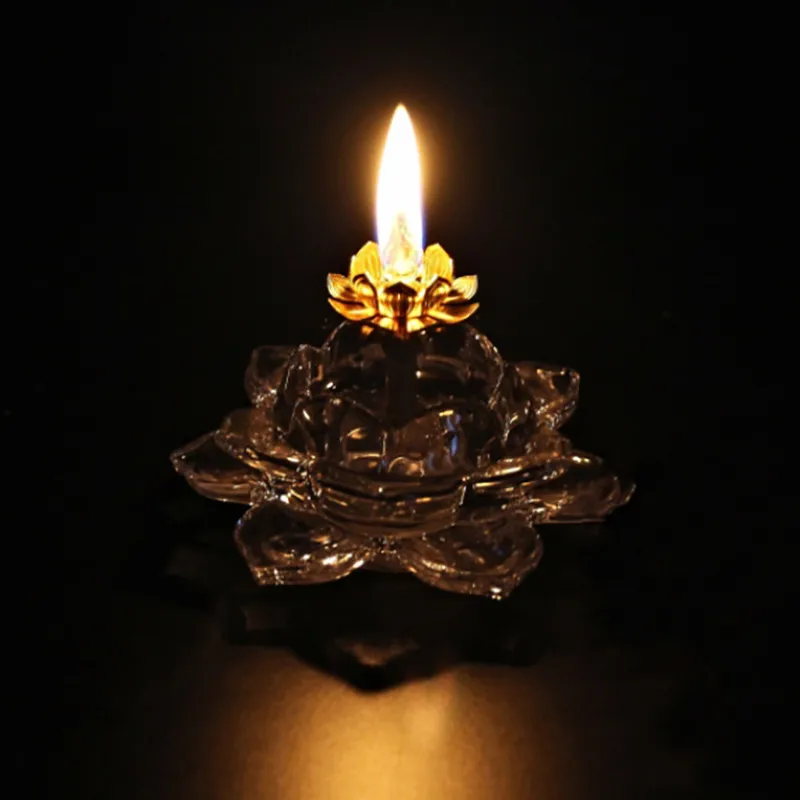 crystal candle holder candle wick buddha supply3