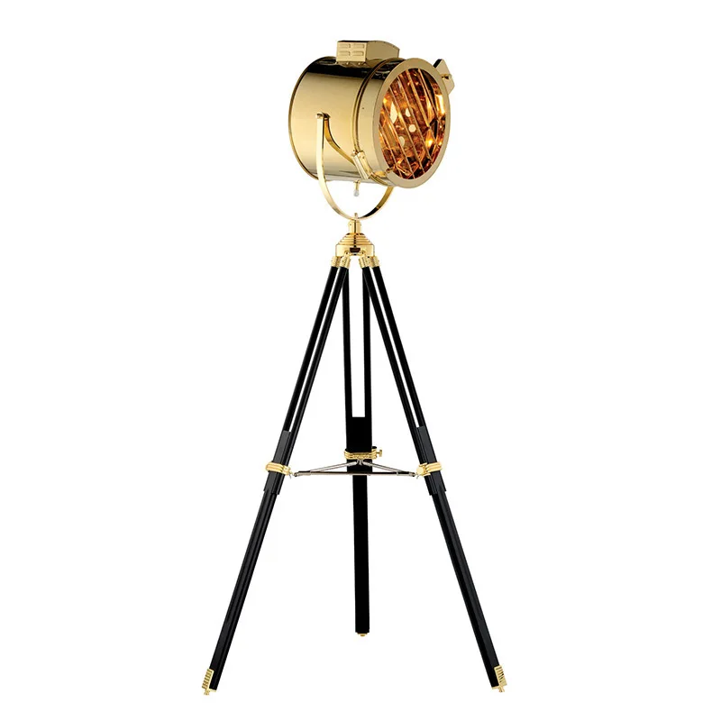 KINLAMS Modern Floor Lamp AC110-240V Stainless Steel Light Studio Retro Sliver Golden Color Wooden Metal Floor Lighting KINLAMS Modern Floor Lamp AC110-240V Stainless Steel Light Studio Retro Sliver Golden Color Wooden Metal Floor Lighting