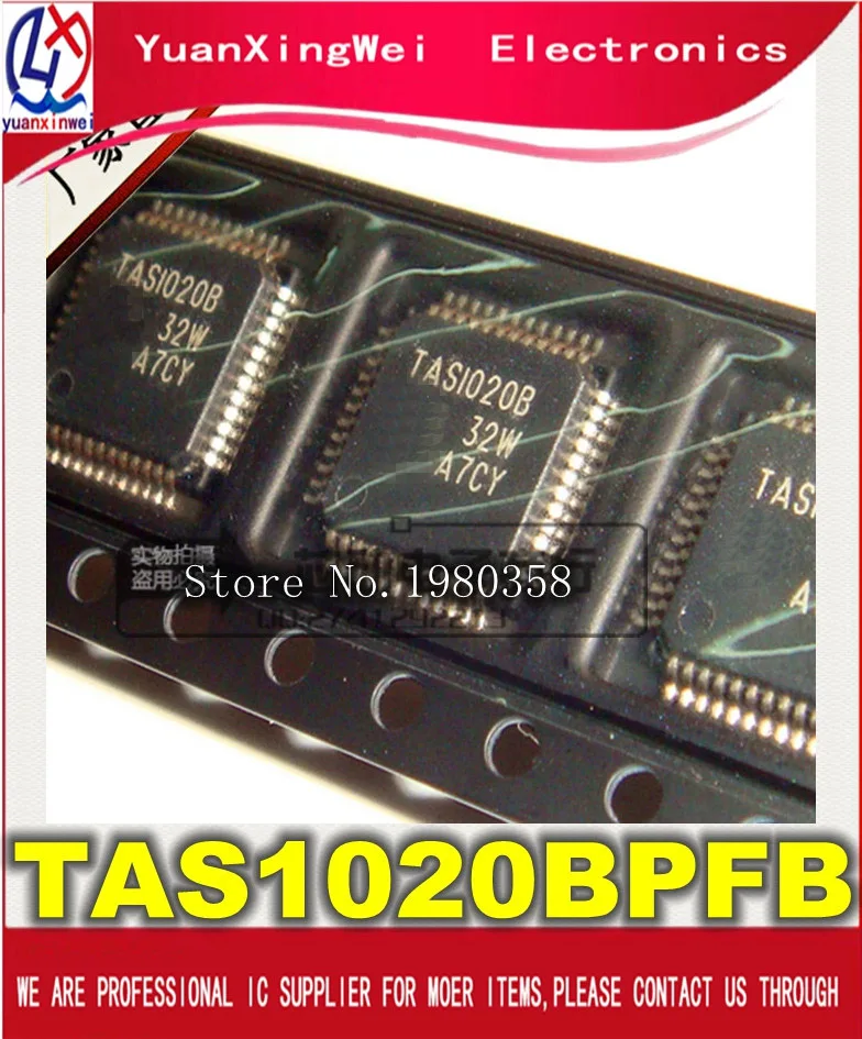 Бесплатная доставка 5 штук в упаковке шт./лот TAS1020BPFB TAS1020B TAS1020 TQFP48 |