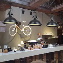 SGROW горшок металлической крышкой абажур подвесные светильники для Гостиная кафе-бар чердак Ретро Промышленность подвесные светильники
