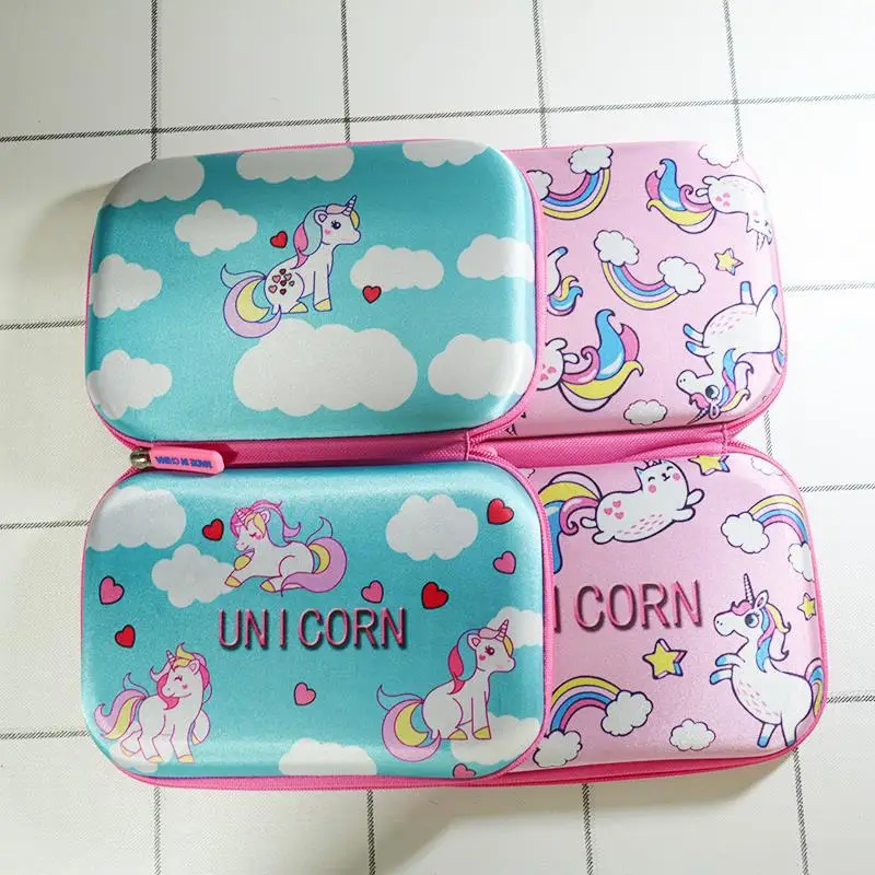 Единорог пенал Kawaii Kalem Kutusu EVA Trousse Scolaire Stylo креативные школьные принадлежности Estojo