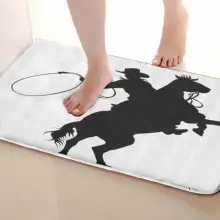 Коврик для ванной комнаты в стиле лошади, Забавный Противоскользящий коврик для ванной, аксессуары для душевой занавески, соответствующие вашей душевой занавеске