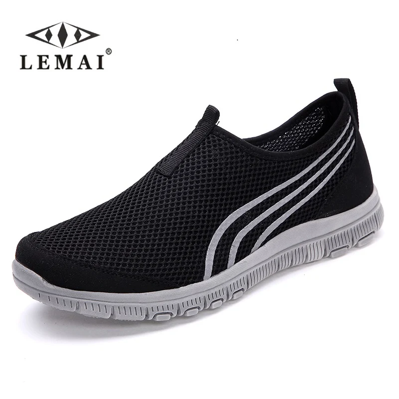 Best LEMAI 2019 NEW Fashion Men casual shoes, Men s flats Shoes men breathable lovers Casual Shoes size EUR35 46, 16Color