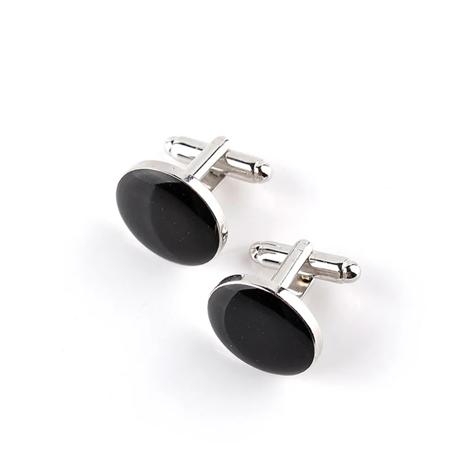 

PENGBIN Men Cufflinks Round Two-Color Cufflinks Business Wedding Engagement Cufflinks Accessories for Apparel Shirt