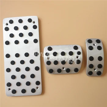 

DEE Car Accessories For VW Golf 4 Fuel Brake Foot Rest AT pedals Plate Non slip Accelerator brake pedal Pads Car Styling Sticker