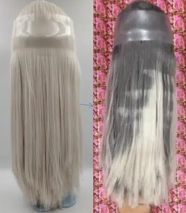 

Blyth doll with general body, light golde hairl, light golden hair will change to gray hair when low temperature, GG45