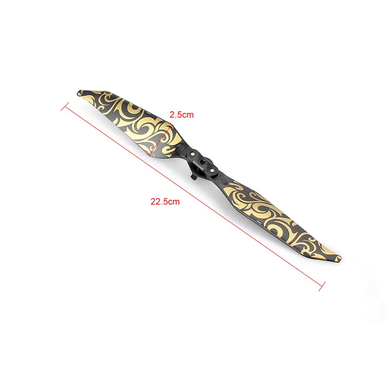 Sunnylife Mavic Platinum 8331F Low-Noise Quick-Release Propellers Flame Mavic Platinum Accessories for DJI Mavic Pro Platinum  (9)