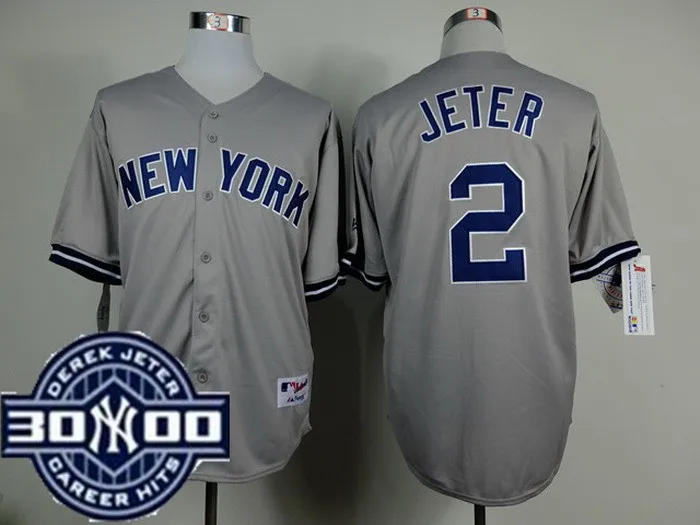 #2 Derek Jeter Jersey NY New York Jersey Baseball Jersey (12)