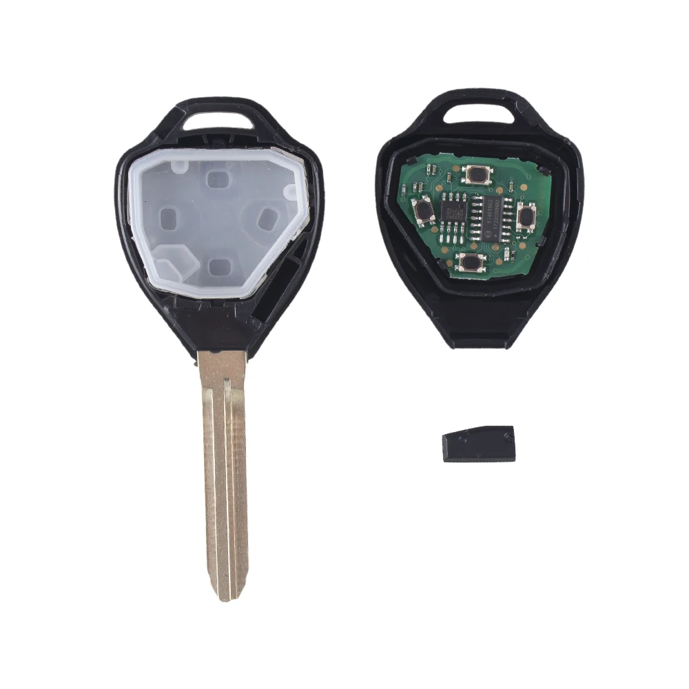 Ключ KEYYOU для Toyota Rav4 Yaris Venza Scion 3 кнопки 4D67 2006 2007 2008 2009 2010 HYQ12BBY|Ключ от авто| |