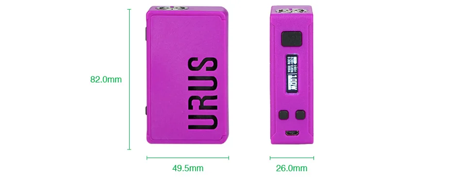 Hugo Vapor URUS 100W 20700 TC MOD