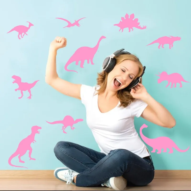 ديناصور جدار صائق-الفتيان ديناصور طقطق الشارات بوي نوم جدار ديكور ملصق 10 مجموعة أطفال غرفة جدارية Y-74 ديناصور جدار صائق-الفتيان ديناصور طقطق الشارات بوي نوم جدار ديكور ملصق 10 مجموعة أطفال غرفة جدارية Y-74
