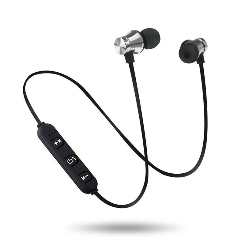 

Bluetooth Earphone Magnetic Attraction Waterproof Sport Headphone 4.2 with Charging Cable Young Earphones Build-in Mic Headset
