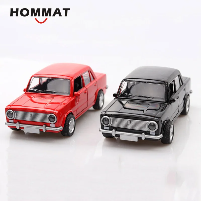 HOMMAT 1/36 масштаб винтажная модель автомобиля Лада VAZ 2101 литая 1:36 игрушка машины