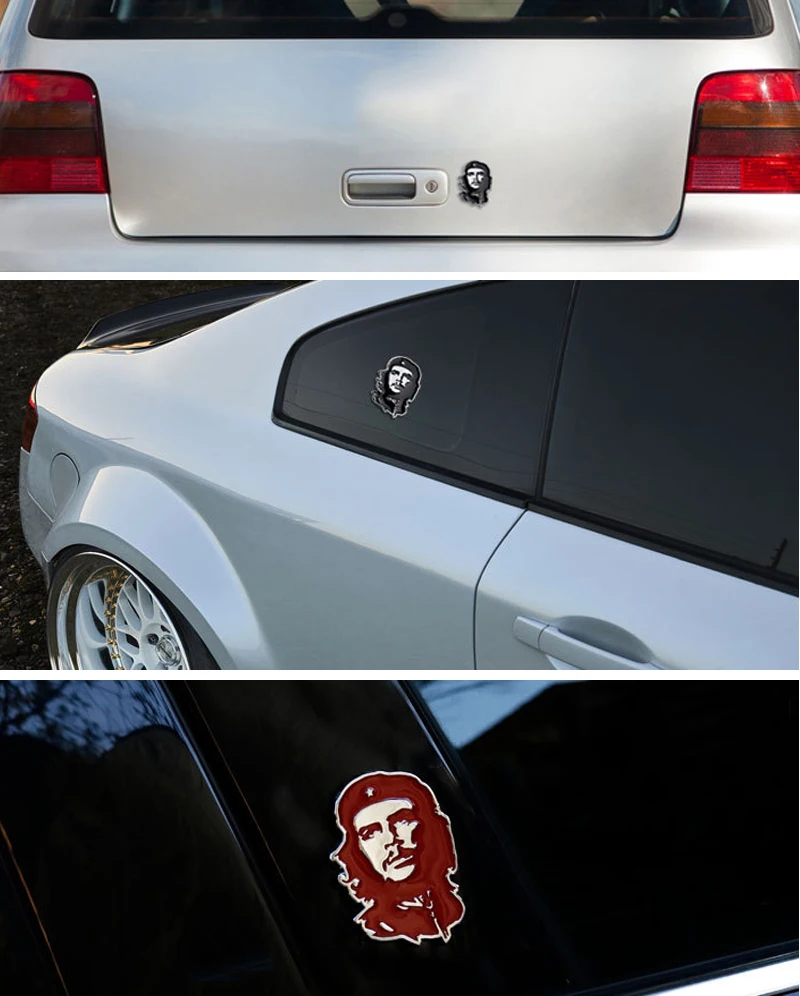 Портрет Че Гевара памятная наклейка для Buick Chrysler MINI Cooper Holden Renault Ford красная