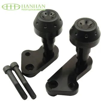 

Free shipping ! MOTORCYCLE CNC New Engine Cover Frame Sliders Crash Protector For YZF R1 09-10-11-12-13 -Black