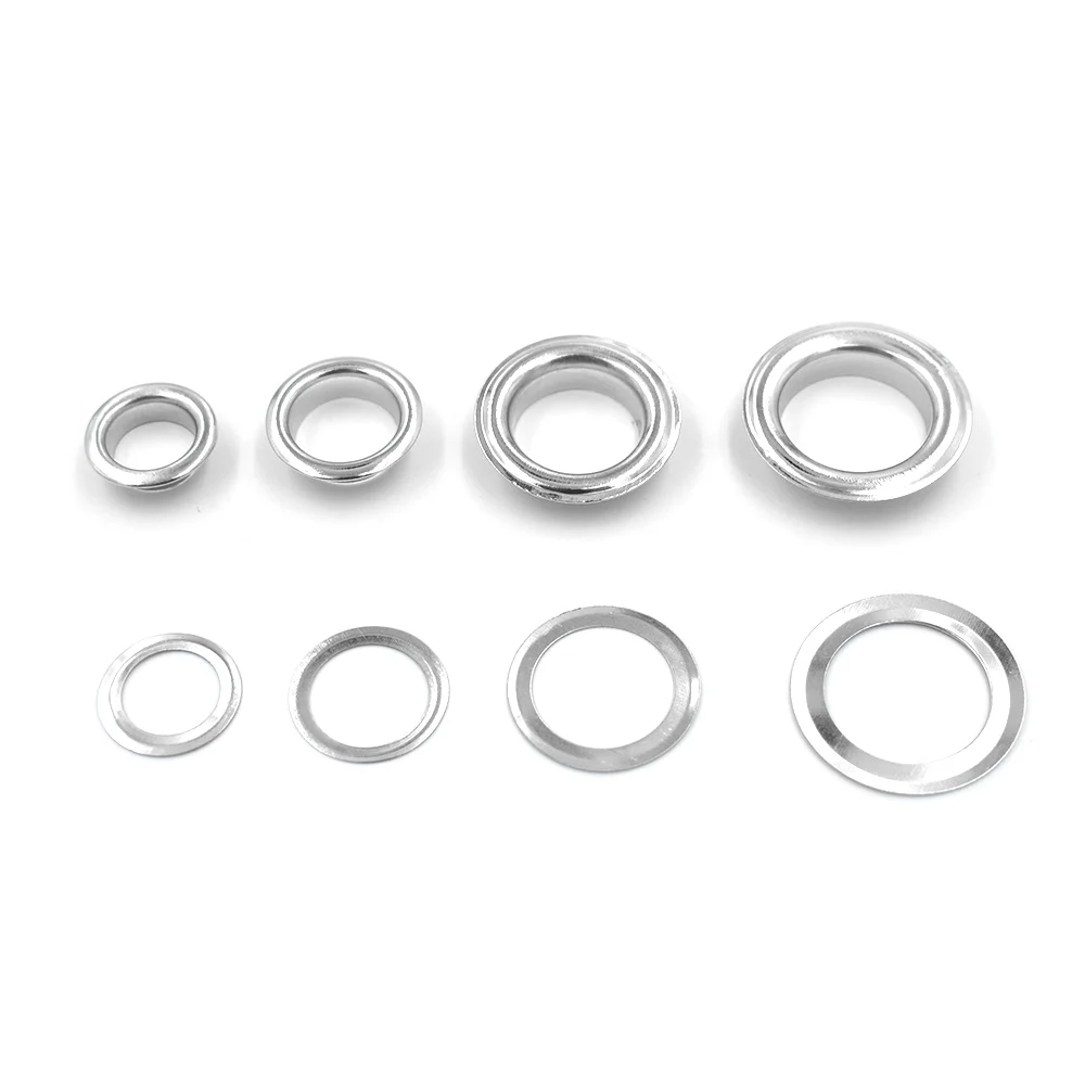 

Eyelets Ring Rivet Snaps Eyelet Installa Inner Diameter Metal Hole Clothing & Accessories Corn 100PCS 8mm-14mm
