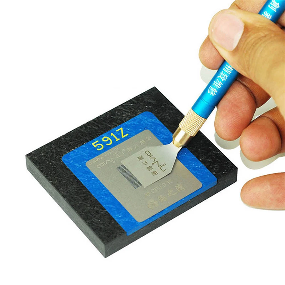 Machining Tool for iPhone Mobile Phone Scraper blade CPU chip removal pry knife double-head copper handle