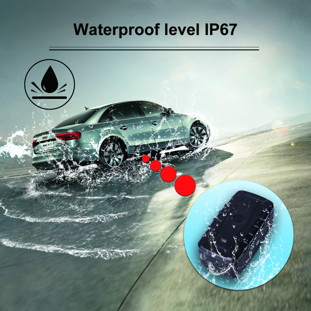 GPS трекер TKSTAR 3G 240 дней в режиме ожидания водонепроницаемый магнитный