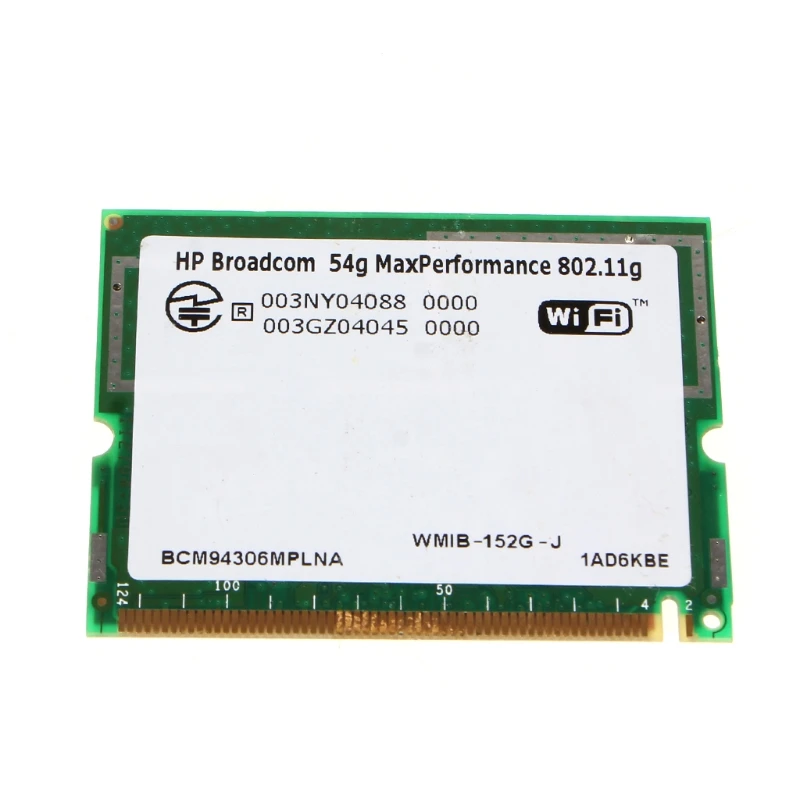 Новая беспроводная Wi Fi карта BroadCom BCM94306 BCM4306 Mini PCI 2 4 ГГц BCOM|Сетевые карты| |