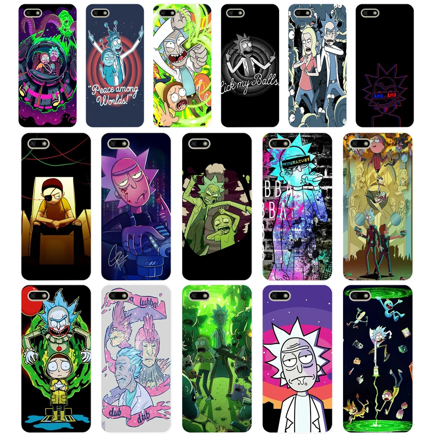 

231H Rick and Morty Season 02 Soft Silicone Tpu Cover Case for huawei Honor 7a pro 7x play case