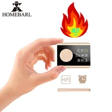 HOMEBAR JS06 Alarm 1,8 ЖК-экран 3th HIFI MP4 плеер встроенный динамик 2 4 ГБ 8 ГБ 16 ГБ Поддержка 64 Гб TF карта Музыка Видео электронная книга FM