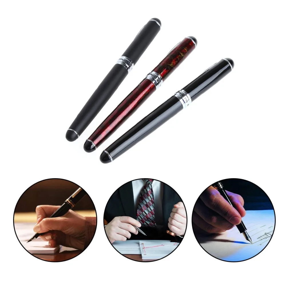 JINHAO X750 художественная авторучка Pull-type Cap Curving-наконечник для письма Paint Gift W15 |