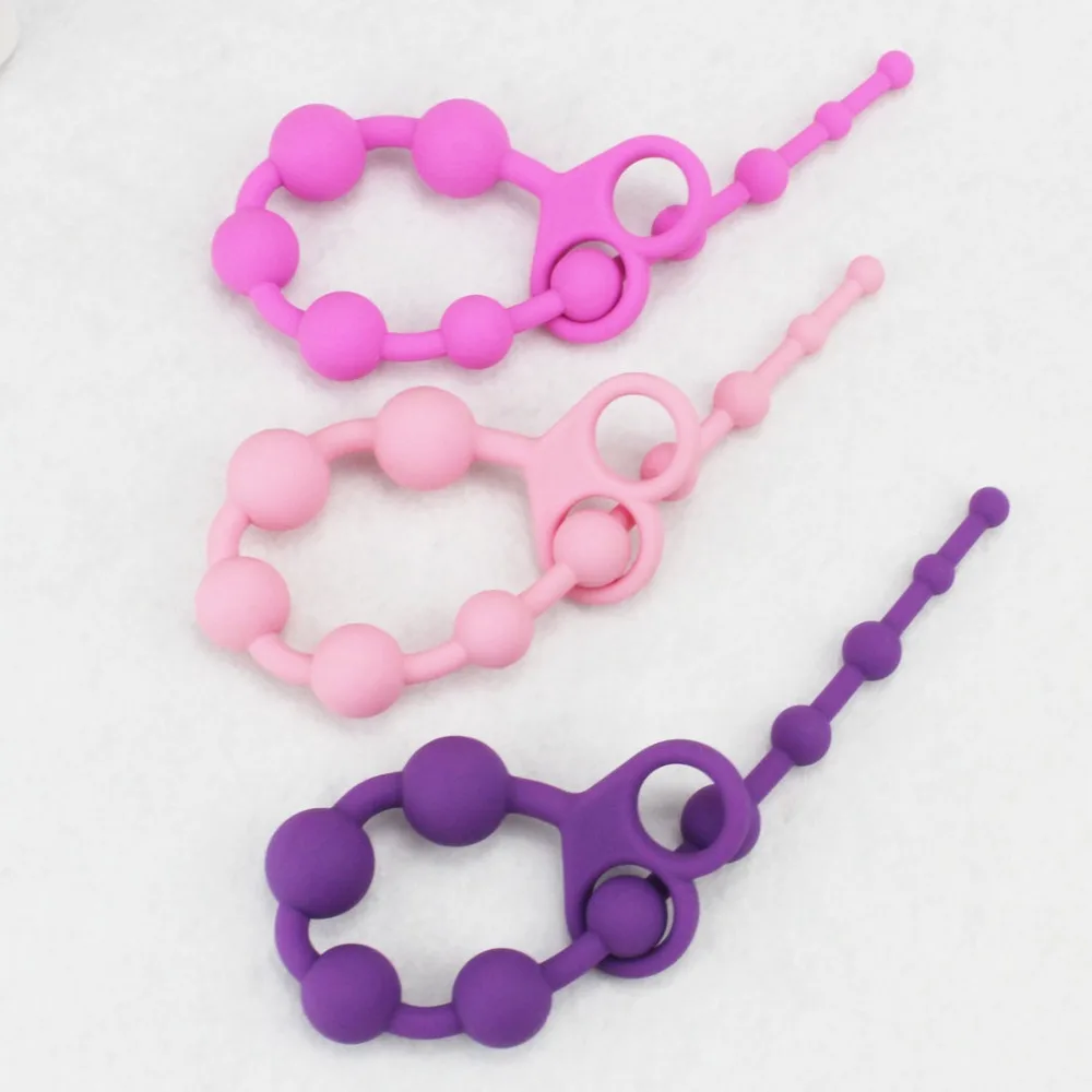 Twill backyard anal toys Hot pink silica gel font b sex b font toys for couples