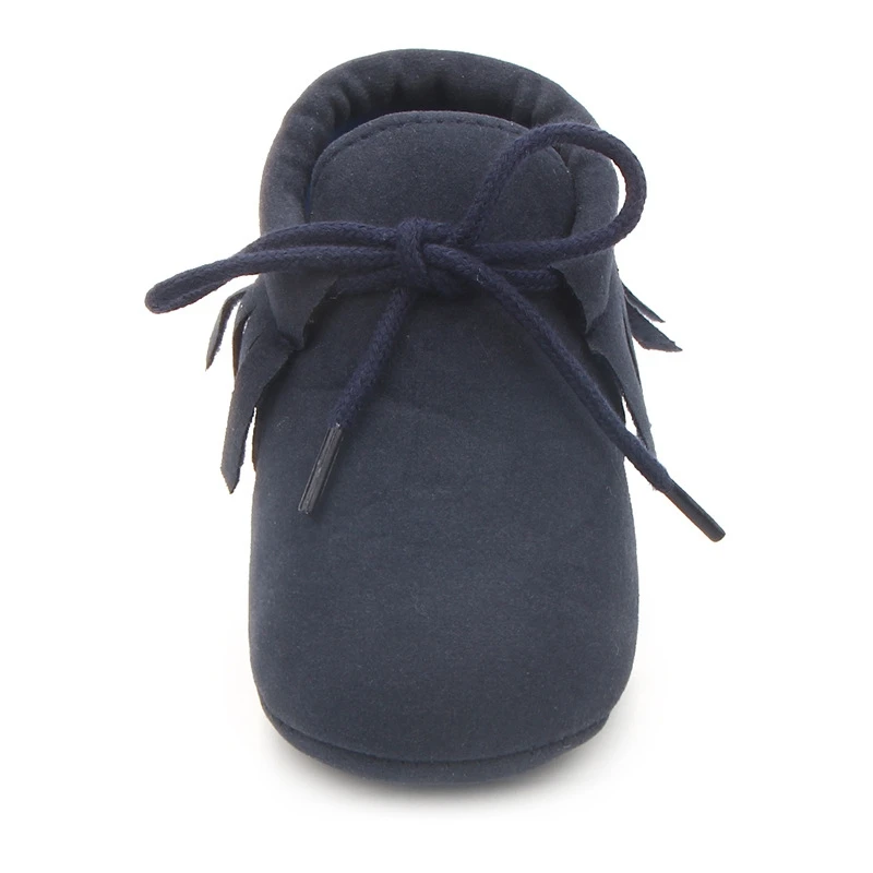 Новорожденных Для маленьких мальчиков девочек Мокасины Обувь для малышей Серьги мягкой подошве тапочки Обувь Колыбели Обувь из