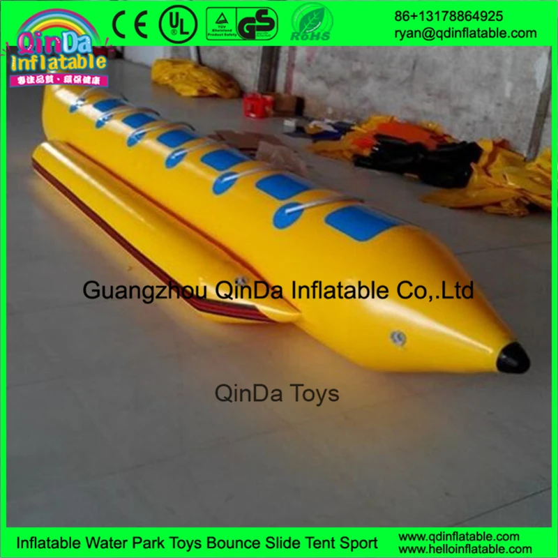 

Hot sale inflatable banana float, PVC inflatable banana floating boat for sale