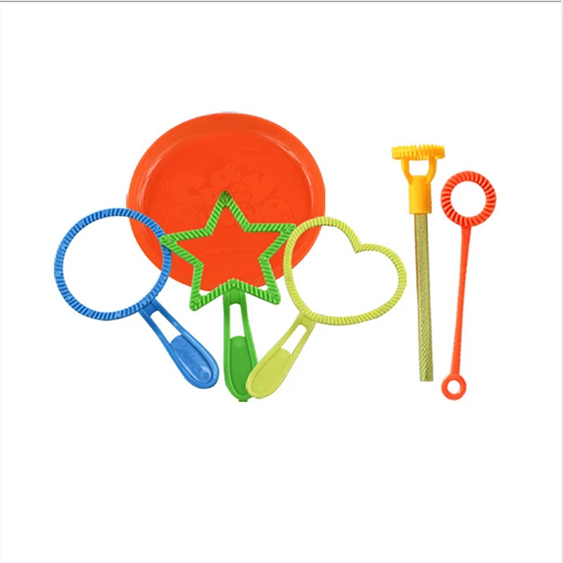 

for children Bubble toys Set Outdoor Bubble Soap Tools toy Bubble Sticks 6pcs/lot Blowing