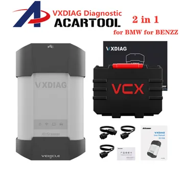 

Original ALLSCANNER VCX VXDIAG MULTI Diagnostic Tool For Benz C6 For BMW 2 in 1 Powerful Than A2 A3 NEXT Star C4 With Software